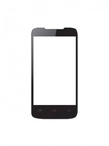 Replacement Front Glass For Maxx Msd7 Ax410 White By - Maxbhi.com