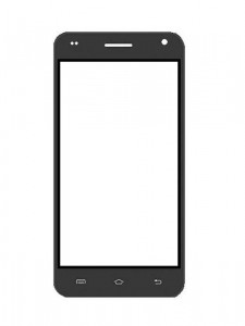 Replacement Front Glass For Rage 45qx White By - Maxbhi.com
