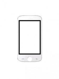 Replacement Front Glass For Videocon V1580 Black White By - Maxbhi.com
