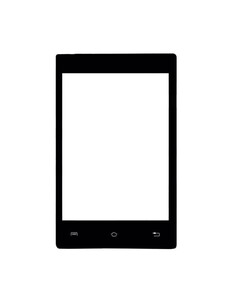 Replacement Front Glass For Lava B1 Black By - Maxbhi Com
