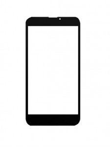 Replacement Front Glass For Blu Studio X9 Hd Blue By - Maxbhi Com