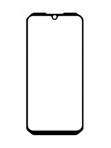 Replacement Front Glass For Ulefone Armor 11t 5g Black By - Maxbhi Com