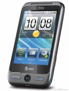 LCD with Touch Screen for HTC Freestyle - Black