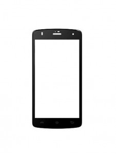Replacement Front Glass For Lava Iris Selfie 50 Black By - Maxbhi.com