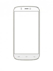 Replacement Front Glass For Micromax Canvas Gold A300 White By - Maxbhi.com