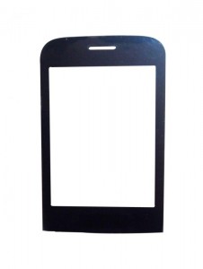 Replacement Front Glass For Micromax X336 Black By - Maxbhi.com