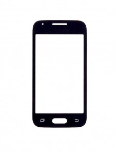 Replacement Front Glass For Samsung Galaxy Ace 4 Lte Smg313f Black By - Maxbhi.com