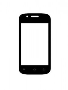 Replacement Front Glass For Cheers C21 Black By - Maxbhi.com
