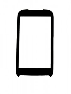 Replacement Front Glass For Htc Touch Pro2 White By - Maxbhi.com