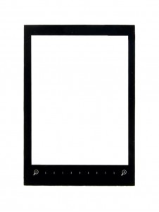 Replacement Front Glass For Htc Touch2 T3320 Brown By - Maxbhi.com