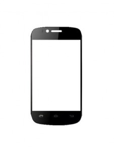 Replacement Front Glass For Mtech Opal S2 Black By - Maxbhi.com