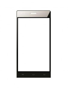 Replacement Front Glass For Gfive President A98 White By - Maxbhi.com