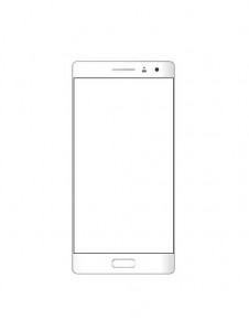 Replacement Front Glass For Bluboo Xtouch White By - Maxbhi.com