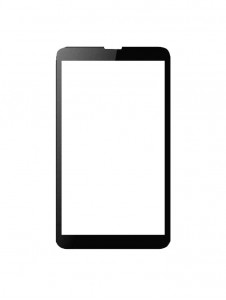 Replacement Front Glass For I Kall N2 Black By - Maxbhi.com