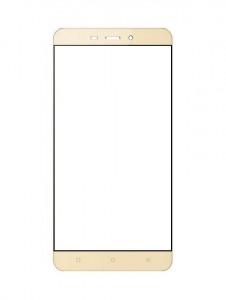 Replacement Front Glass For Qmobile Noir J7 Gold By - Maxbhi.com