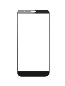 Replacement Front Glass For Zte Blade L8 Blue By - Maxbhi Com