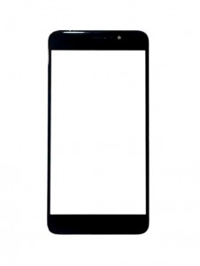 Replacement Front Glass For Tplink Neffos C7 Black By - Maxbhi Com