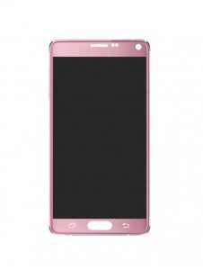 Lcd With Touch Screen For Samsung Galaxy Note 4 Duos Pink By - Maxbhi.com