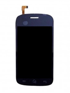 Lcd With Touch Screen For Intex Turbo N Black By - Maxbhi Com