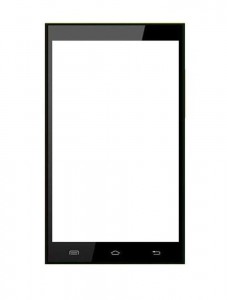 Replacement Front Glass For Celkon Ar40 White By - Maxbhi.com