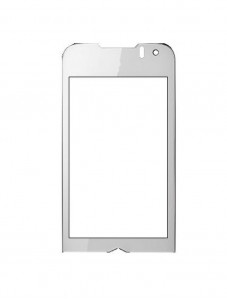 Replacement Front Glass For Samsung S8003 Jet 2 White By - Maxbhi.com