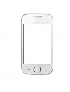 Replacement Front Glass For Samsung Galaxy Gio S5660 White By - Maxbhi.com