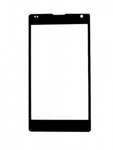 Replacement Front Glass For Lg Optimus G E970 Black By - Maxbhi.com