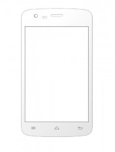 Replacement Front Glass For Intex Aqua Glory White By - Maxbhi.com