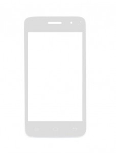 Replacement Front Glass For Videocon Infinium Z40 Lite Plus White By - Maxbhi.com