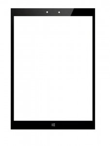 Replacement Front Glass For Hp Pro Tablet 608 G1 White By - Maxbhi.com