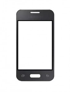 Replacement Front Glass For Samsung Galaxy Star 2 Black By - Maxbhi.com