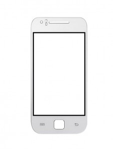 Replacement Front Glass For Samsung M130k Galaxy K White By - Maxbhi.com