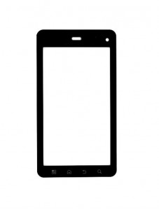 Replacement Front Glass For Motorola Droid 3 Xt862 White By - Maxbhi.com