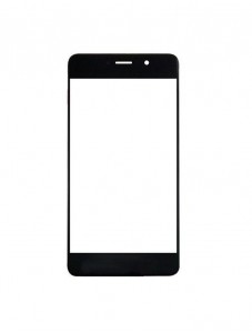 Replacement Front Glass For Huawei Enjoy 7 Plus Black By - Maxbhi.com