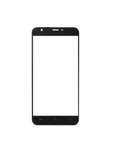 Replacement Front Glass For Oukitel U7 Black By - Maxbhi.com