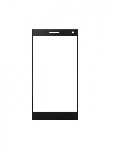 Replacement Front Glass For Elephone P2000c Black By - Maxbhi.com