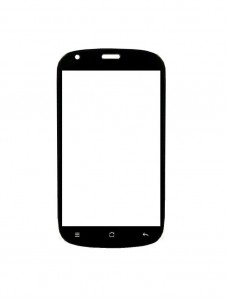 Replacement Front Glass For Go Live S2 Black By - Maxbhi.com