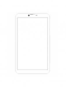 Replacement Front Glass For Champion Wtab 709 White By - Maxbhi.com