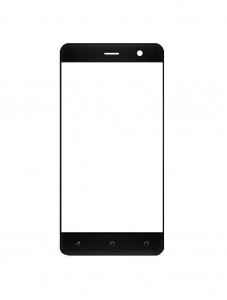 Replacement Front Glass For Innjoo Halo 4 Mini Lte Black By - Maxbhi.com