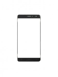 Replacement Front Glass For Doogee F7 Black By - Maxbhi.com