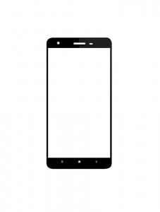 Replacement Front Glass For Videocon Thunder Plus 2 V50dc Black By - Maxbhi.com