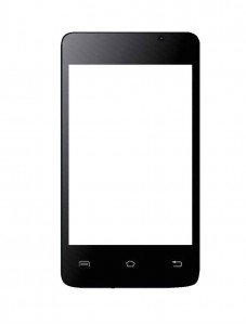 Replacement Front Glass For Arc Mobile Prime 351d Black By - Maxbhi.com