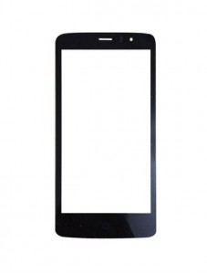 Replacement Front Glass For Zte Blade A315 Black By - Maxbhi Com