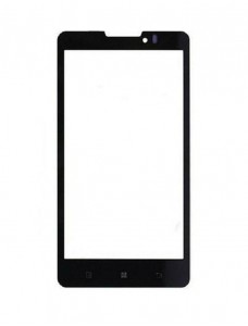 Replacement Front Glass For Lenovo P780 Black By - Maxbhi.com