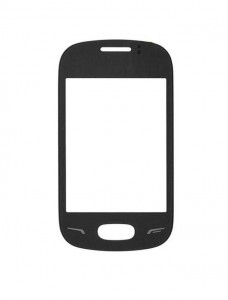 Replacement Front Glass For Samsung Rex 70 S3800 With Single Sim Blue By - Maxbhi.com