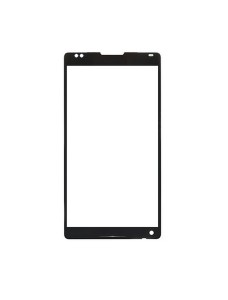 Replacement Front Glass For Sony Xperia Zl C6502 Black By - Maxbhi.com