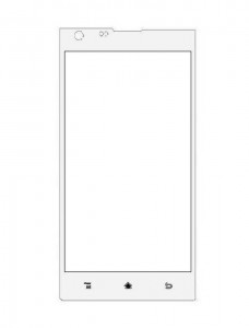 Replacement Front Glass For Videocon Infinium Z50 Quad White By - Maxbhi.com