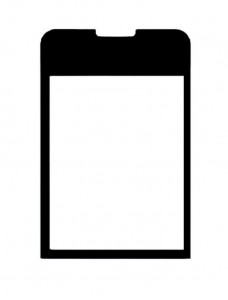 Replacement Front Glass For Nokia 6208c Black By - Maxbhi.com