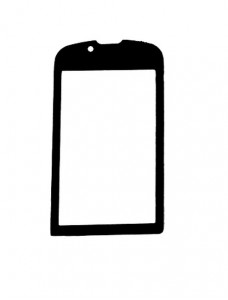 Replacement Front Glass For Samsung B7620 Giorgio Armani White By - Maxbhi.com