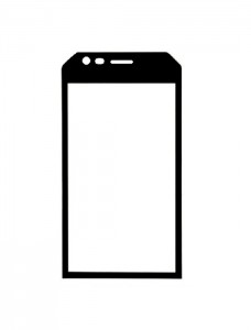 Replacement Front Glass For Cat S30 White By - Maxbhi.com